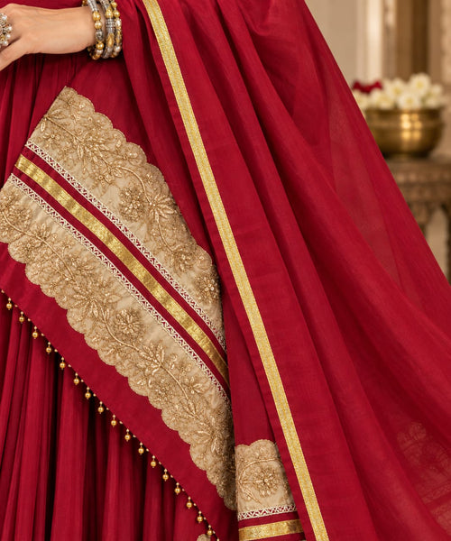 Chandraghanta - Chanderi Silk Chaniya Choli - Navratri / Dandia Dress