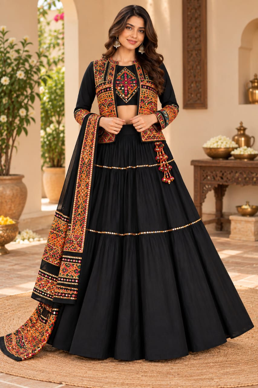 KalaRatri Chaniya Choli - Navratri / Dandia Dress