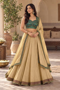 Katyayani - Chanderi Silk Chaniya Choli - Navratri / Dandia Dress