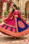 Violet Pink Ghagra Choli